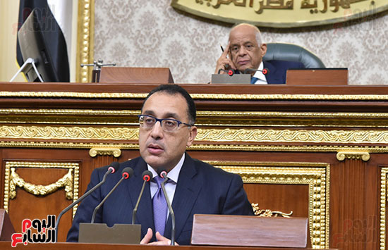 مصطفى مدبولى فى مجلس النواب (1)