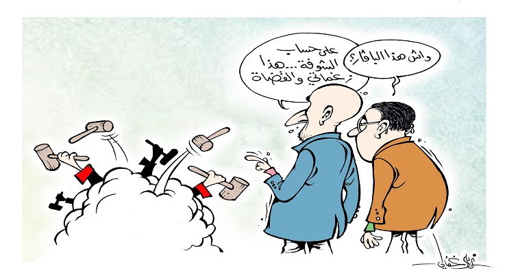 كاريكاتير جزائرى
