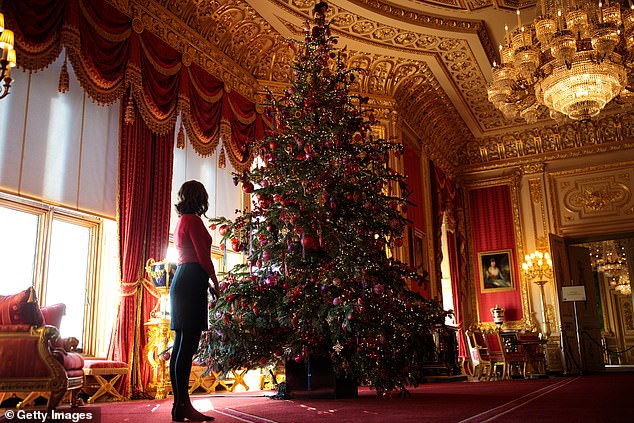 استعدادات عيد الميلاد في قصر وندسور