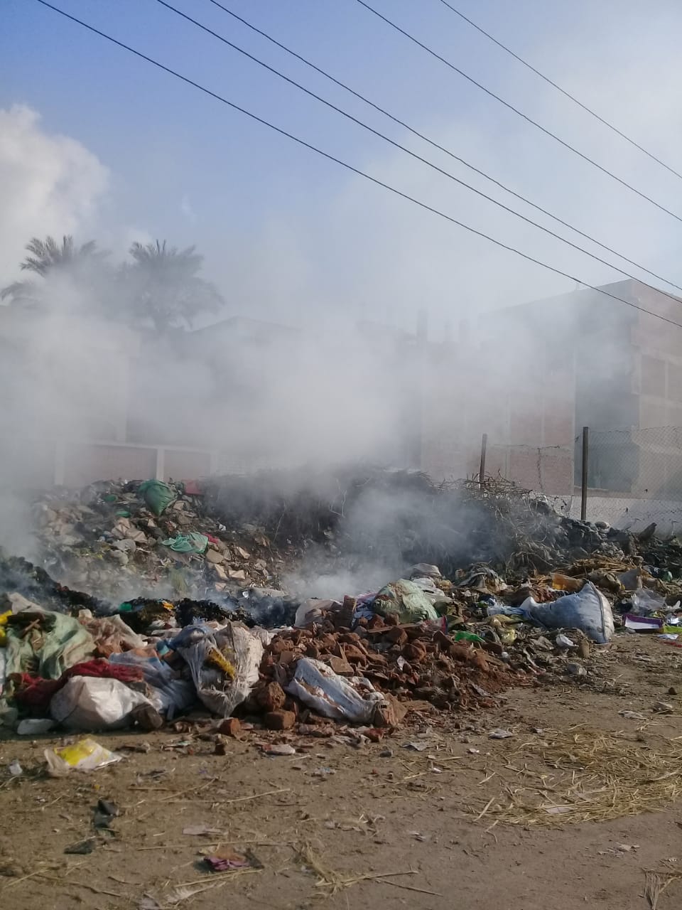  انتشار القمامة وحرقة بقرية دماص فى الدقهلية    (2)