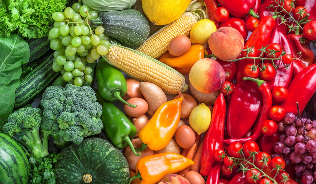 الخضروات والفواكه متعددة الالوان مفيد لصحتك