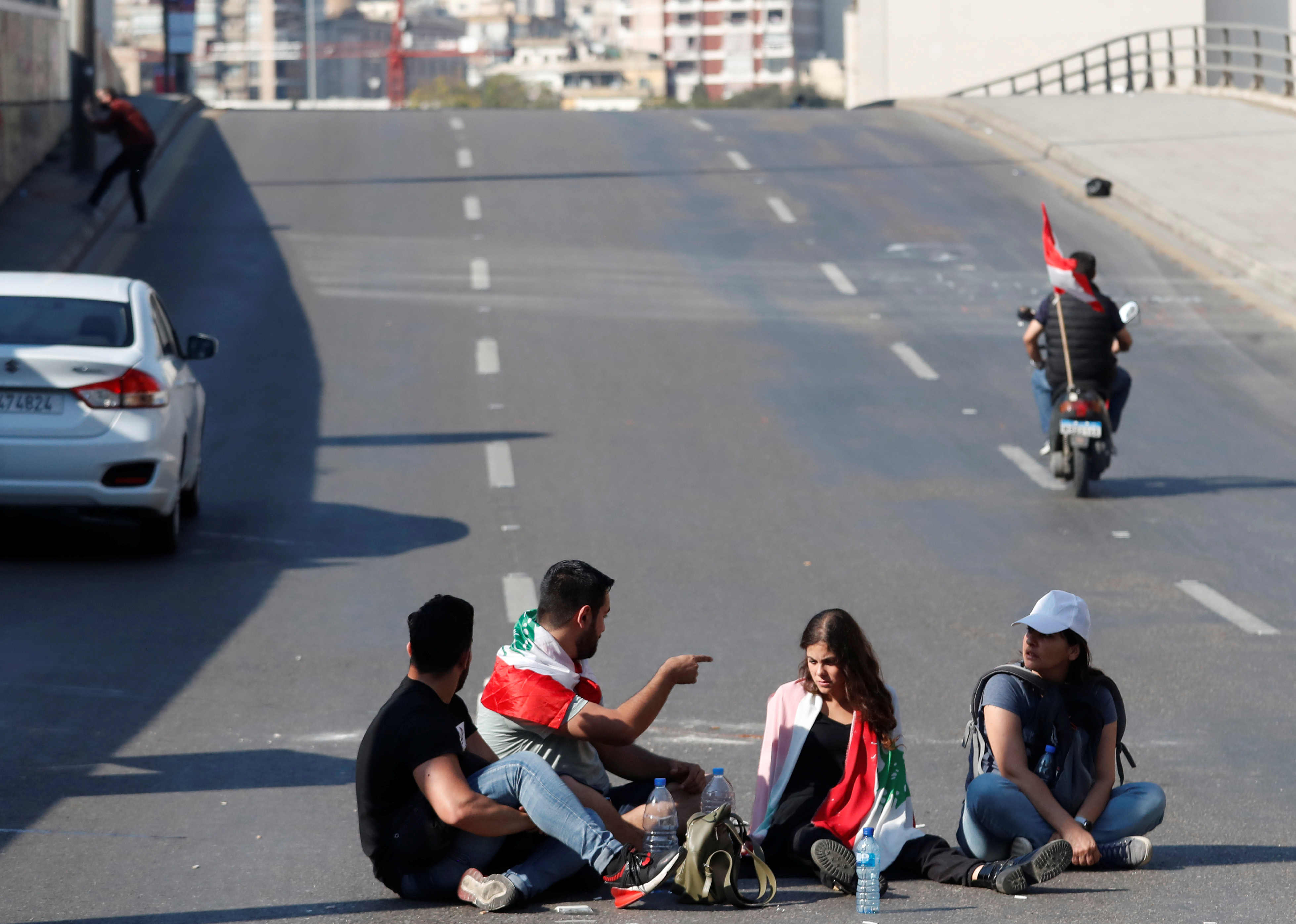 مظاهرات لبنان اندلعت منذ أسابيع احتجاجا على الفساد