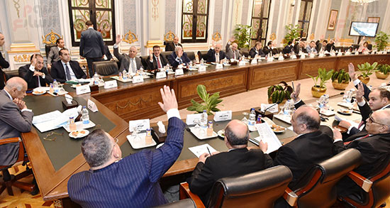 اجتماع اللجنة العامة برئاسة على عبد العال (7)