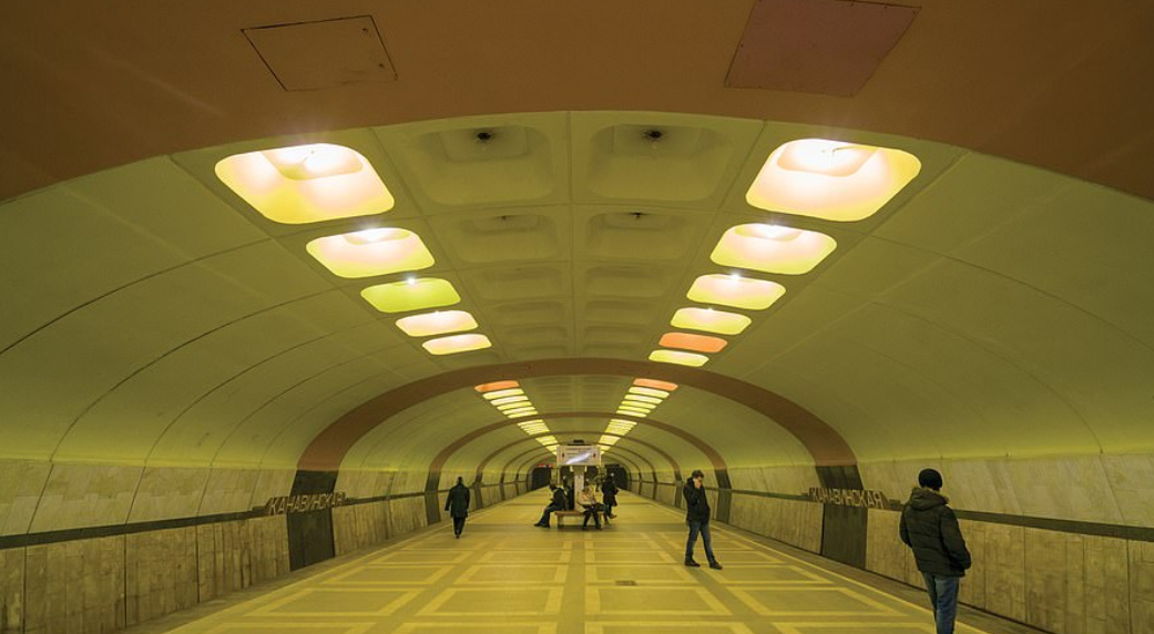 محطة مترو فى روسيا