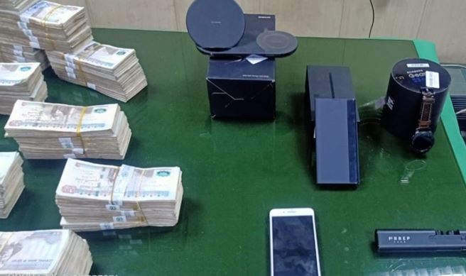 جانب من المضبوطات