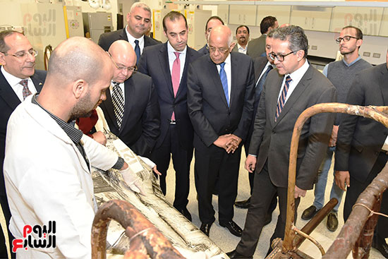 زيارة الدكتور على عبد العال رئيس مجلس النواب للمتحف الكبير (8)
