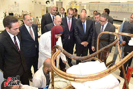 زيارة الدكتور على عبد العال رئيس مجلس النواب للمتحف الكبير (7)