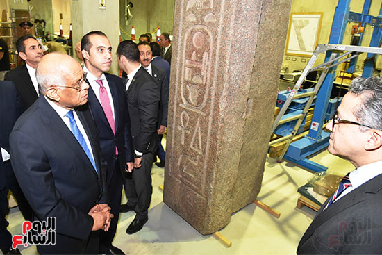 زيارة الدكتور على عبد العال رئيس مجلس النواب للمتحف الكبير (12)