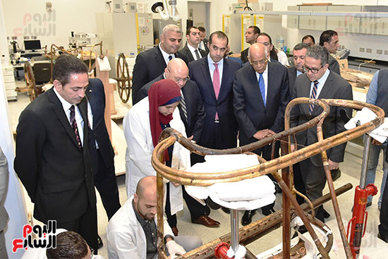 زيارة الدكتور على عبد العال رئيس مجلس النواب للمتحف الكبير (6)