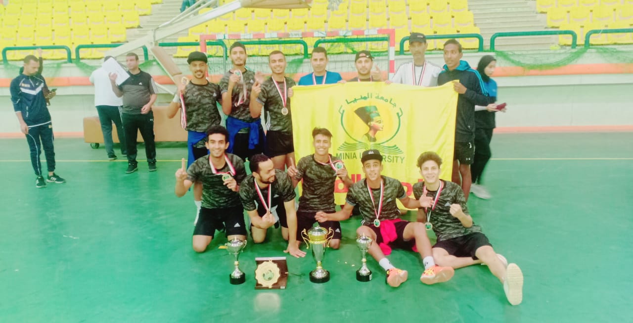 جامعة المنيا تتوج بلقب البطولة العربية  (4)