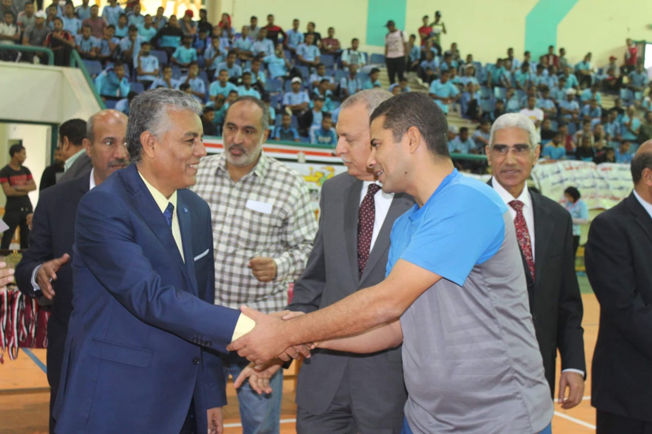 جامعة المنيا تتوج بلقب البطولة العربية  (3)