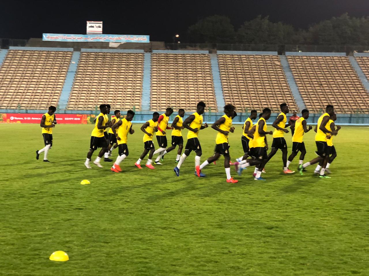 تدريبات منتخب غانا الاولمبى (5)
