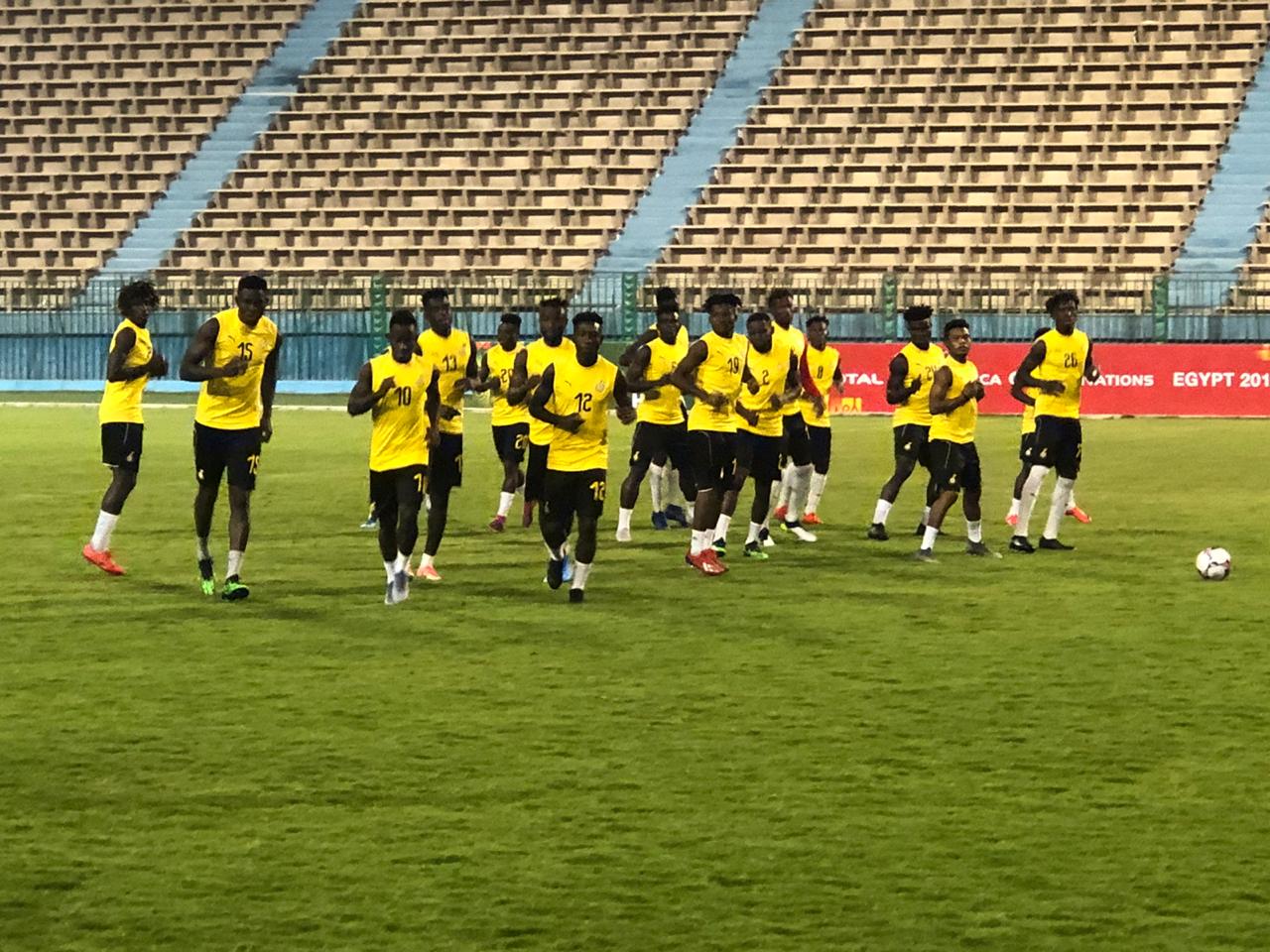 تدريبات منتخب غانا الاولمبى (6)