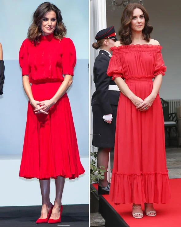 Queen-Letizia-of-Spain-Kate-Middleton-red-gown-2056298 (1)