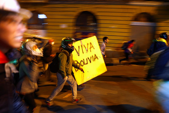 مظاهرات بوليفيا ضد الرئيس