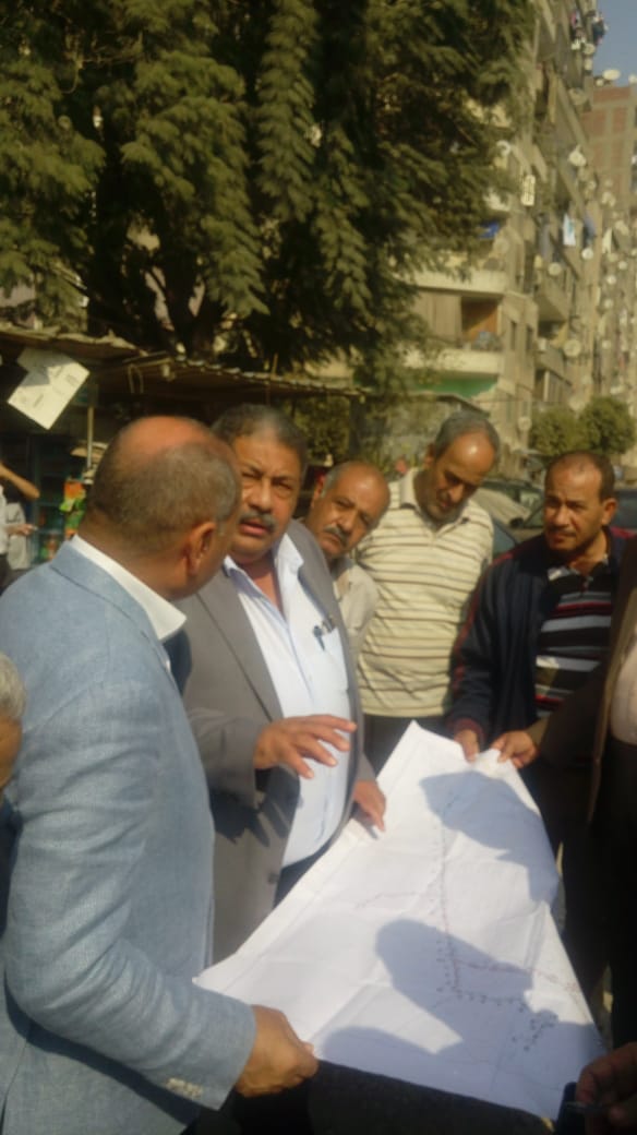 نائب محافظ القاهرة يلتقى سكان العزبة البيضاء بالمرج  (3)