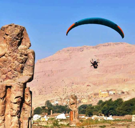 جولة ساحرة فوق سماء الأقصر القديمة - جولة جوية فوق الأقصر