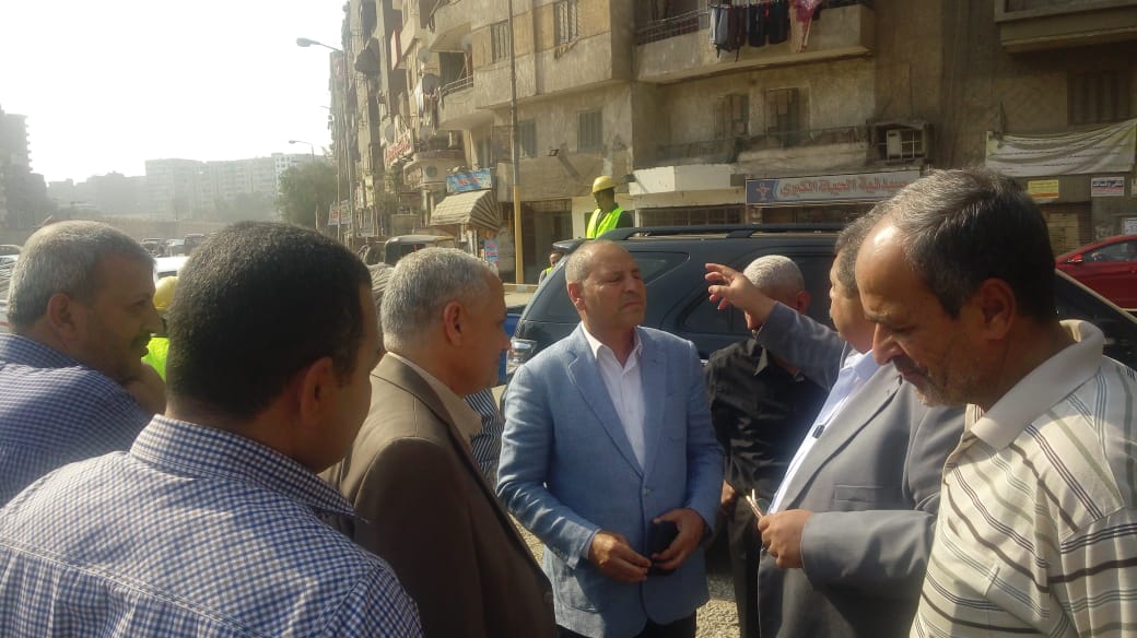 نائب محافظ القاهرة يلتقى سكان العزبة البيضاء بالمرج  (4)