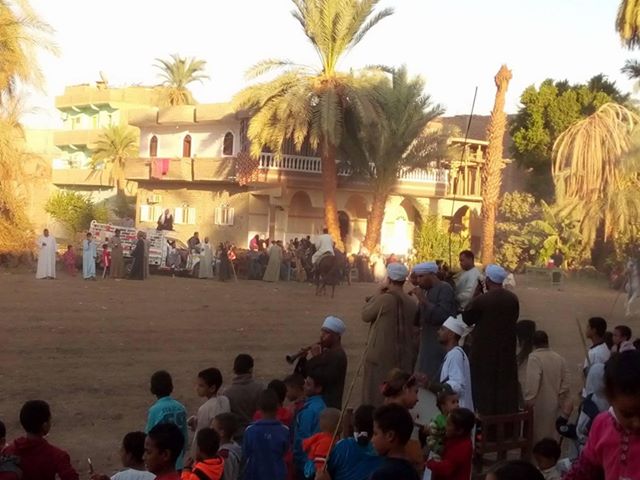 سباقات الخيول في قري محافظة الأقصر إحتفالات بالمولد النبوي الشريف (2)