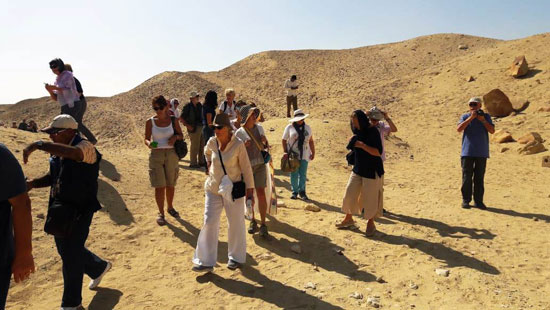 انتعاش حركة السياحة بالأماكن الأثرية بالفيوم (2)