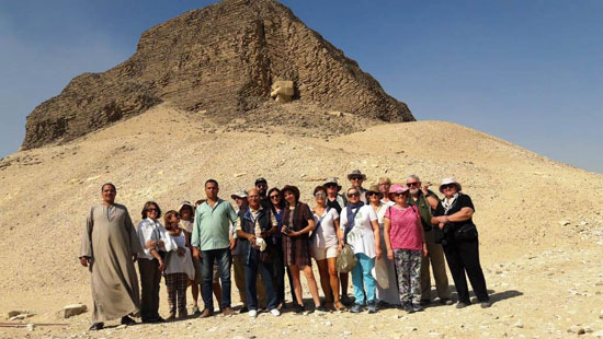 انتعاش حركة السياحة بالأماكن الأثرية بالفيوم (1)
