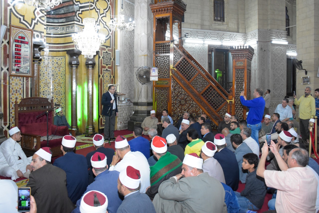 محافظ الإسكندرية يشهد احتفالية المولد النبوي (3)
