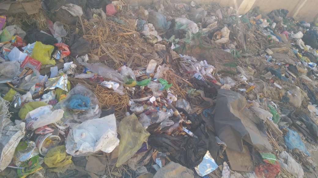 القمامة تحاصر قرية البتانون بالمنوفية  (4)