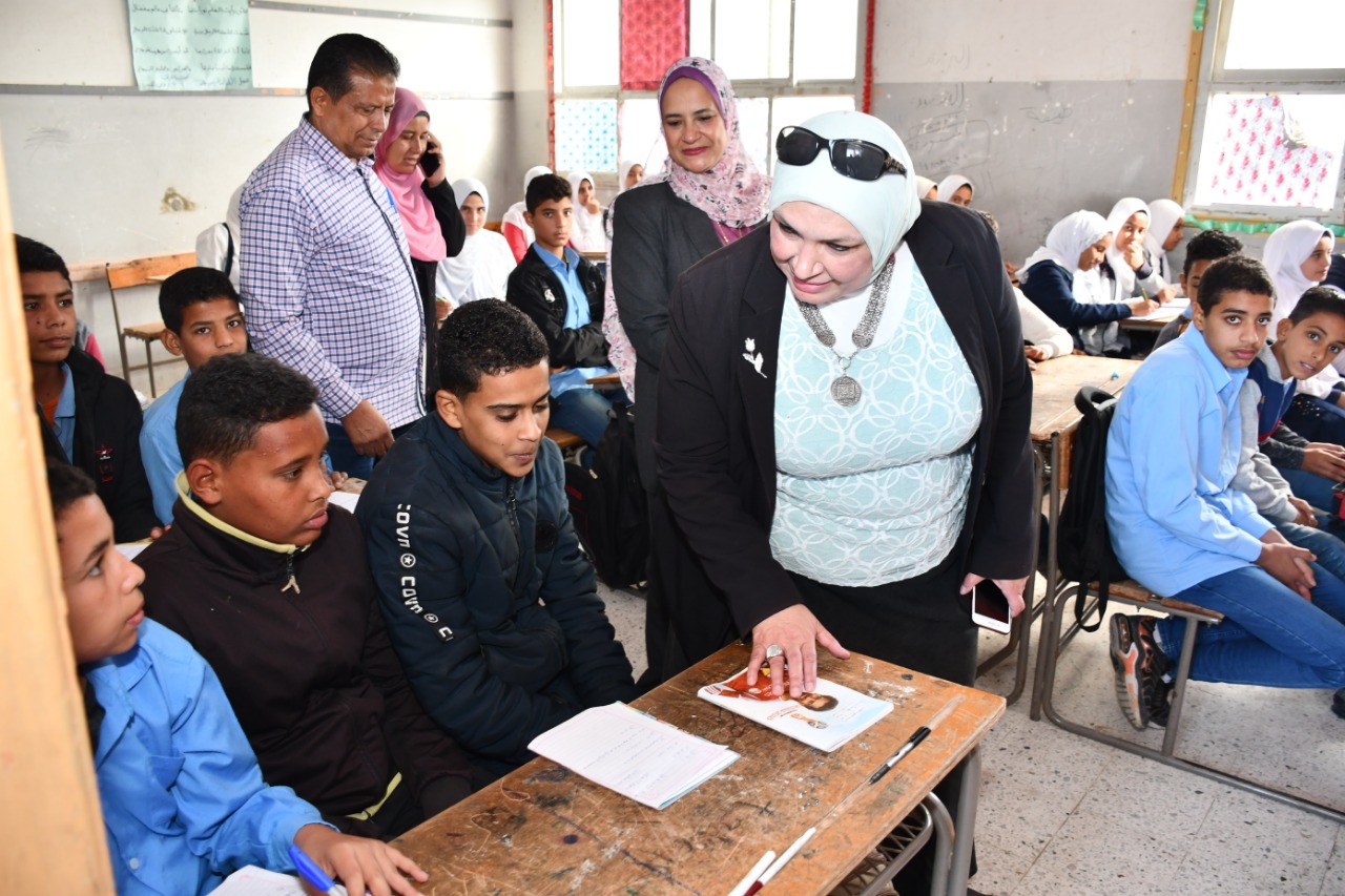 2- زيارة مدرسة أبوفودة 2- زيارة مدرسة أبوفودة