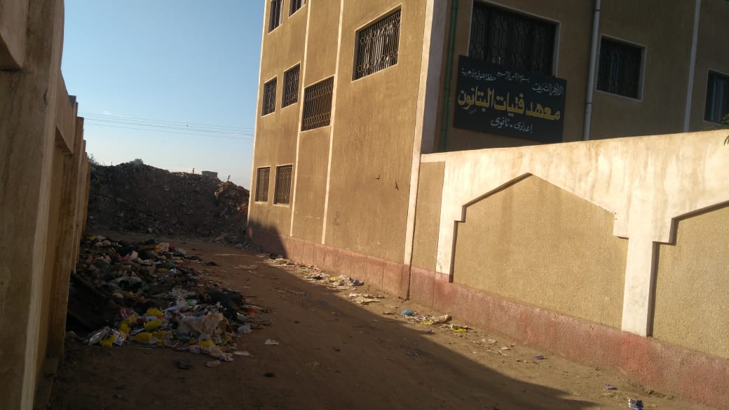 القمامة تحاصر قرية البتانون بالمنوفية  (5)