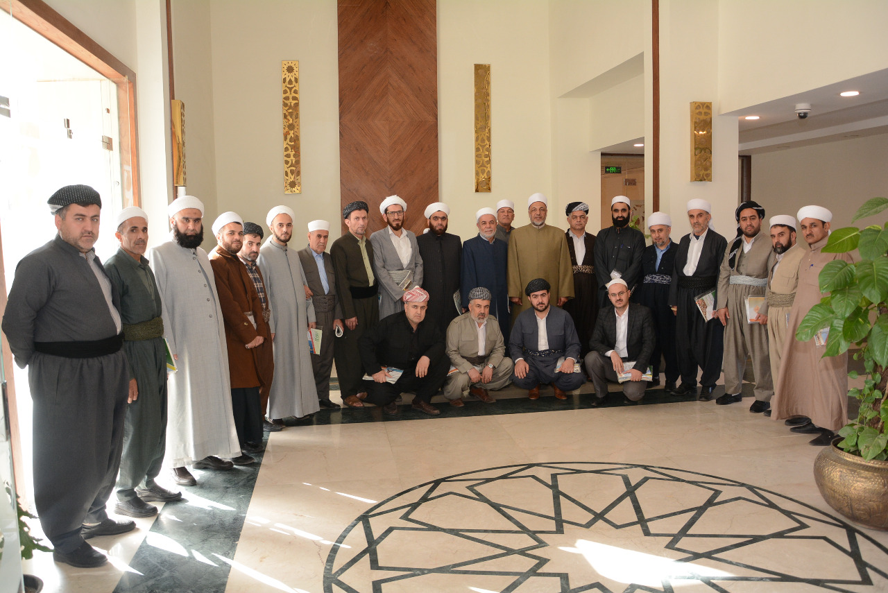  أئمة كردستان العراق فى زيارة لمجمع البحوث الإسلامية  (2)