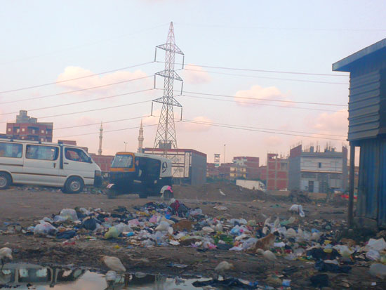 القمامة-تحاصر-شوارع-منشية-مبارك-بالمحلة-(4)
