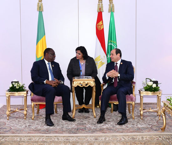 الرئيس-عبد-الفتاح-السيسى-والرئيس-السنغالى-ماكى-سال-(1)