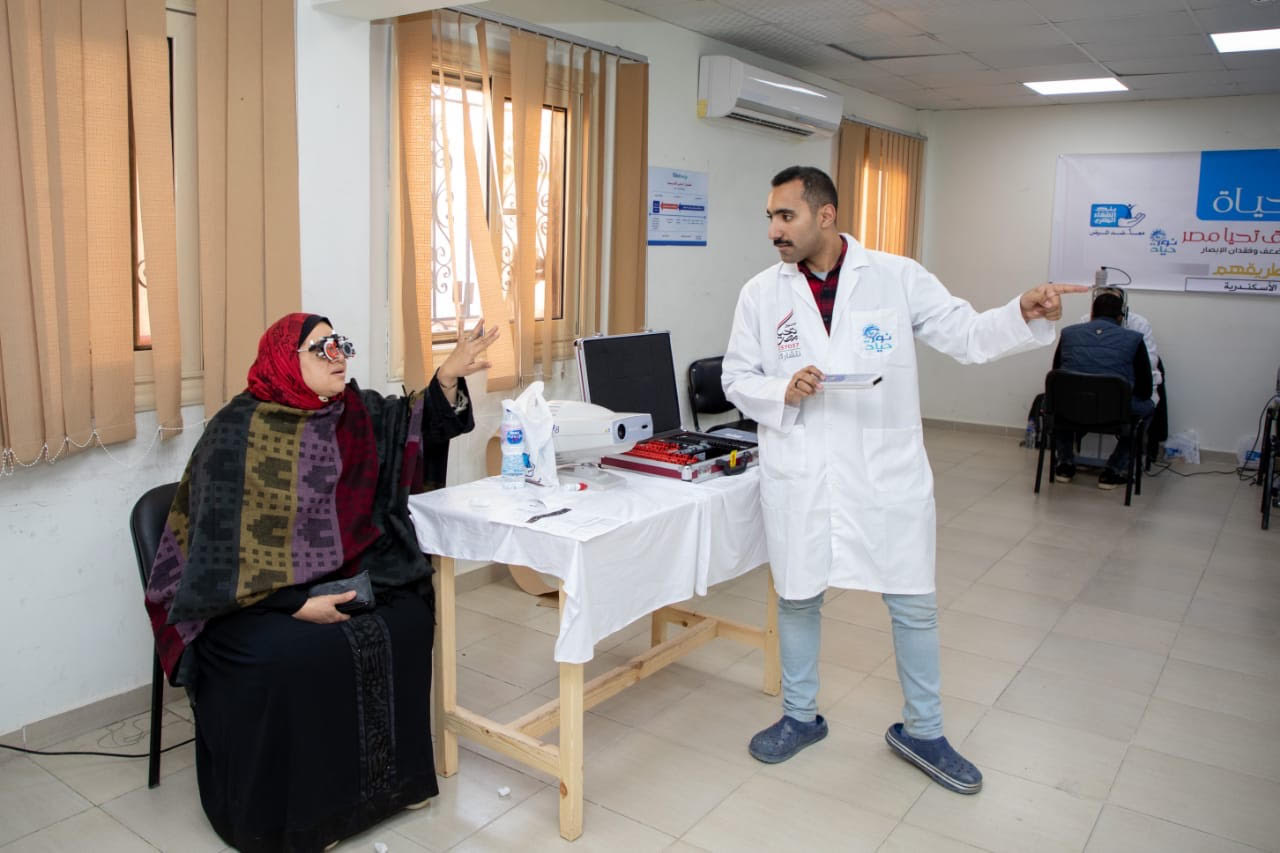 إطلاق قوافل طبية بمدينة بشاير الخير بالاسكندرية (1)