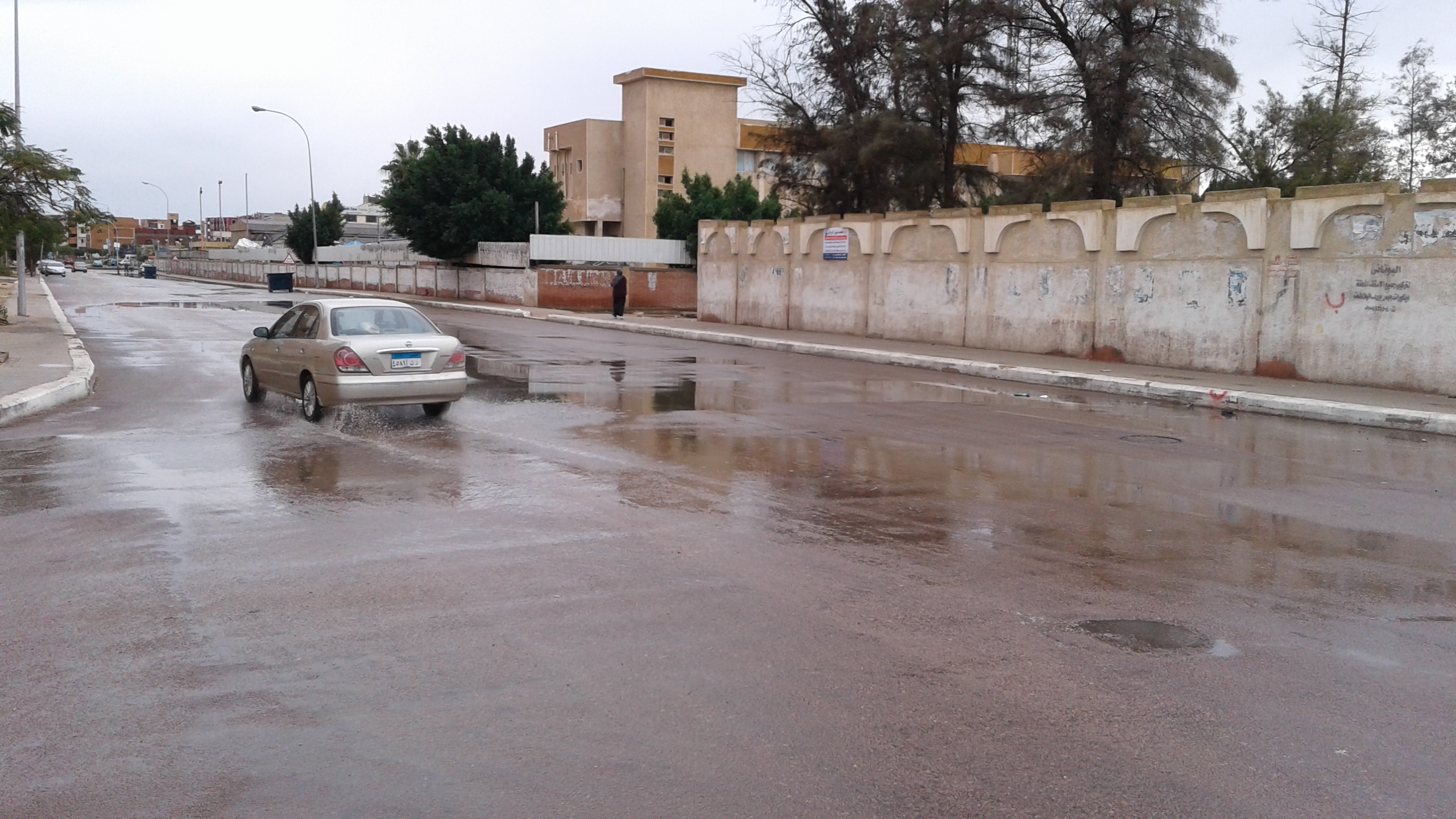 موجة من الطقس السيئ والأمطار تجتاح محافظة المنوفية  (1)