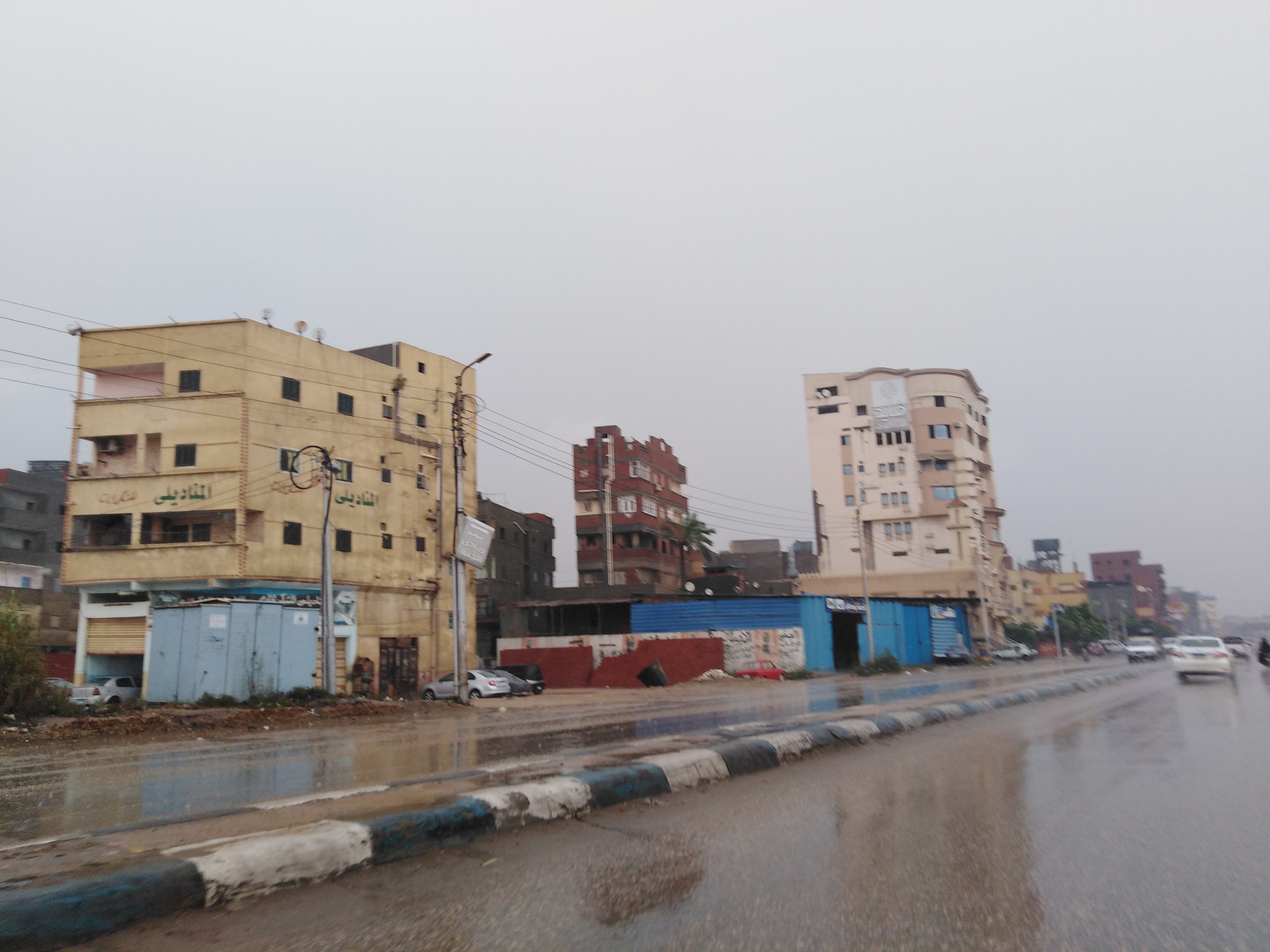أمطار غزيرة على مدن دمياط  (2)