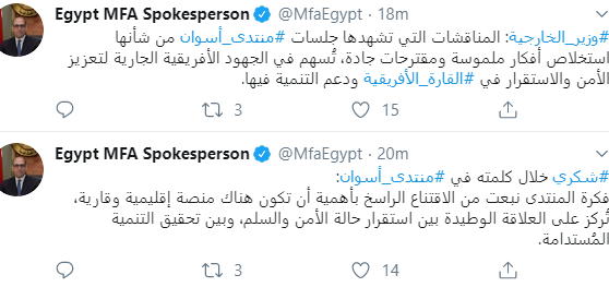 المتحدث باسم الخارجية المصرية