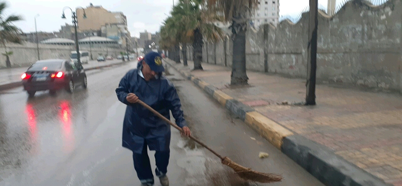 الأمطار بالإسكندرية (2)