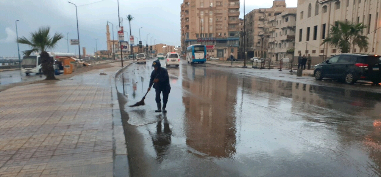 الأمطار بالإسكندرية (1)