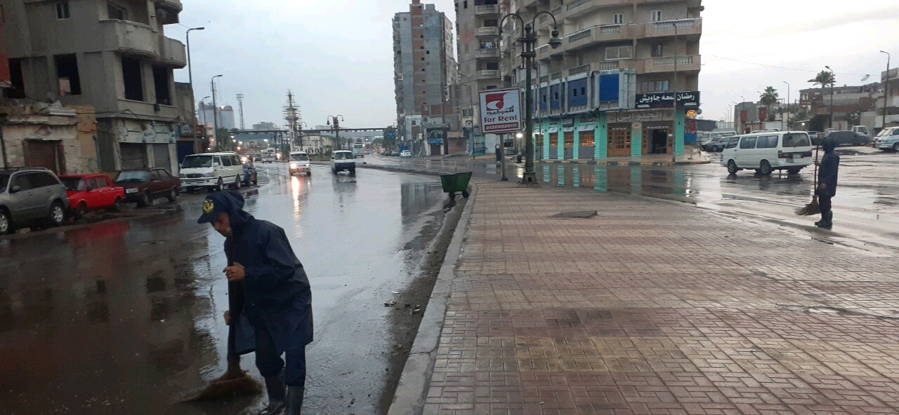 الأمطار بالإسكندرية (4)