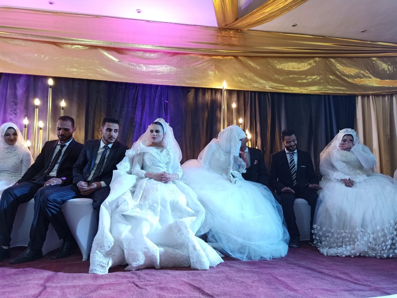 محافظة مطروح تنظم حفل الزفاف الجماعي السنوي (1)