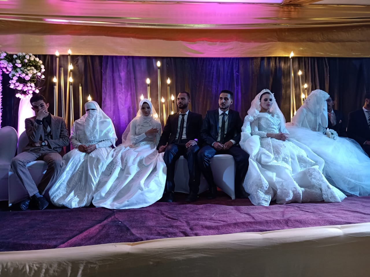 محافظة مطروح تنظم حفل الزفاف الجماعي السنوي (12)