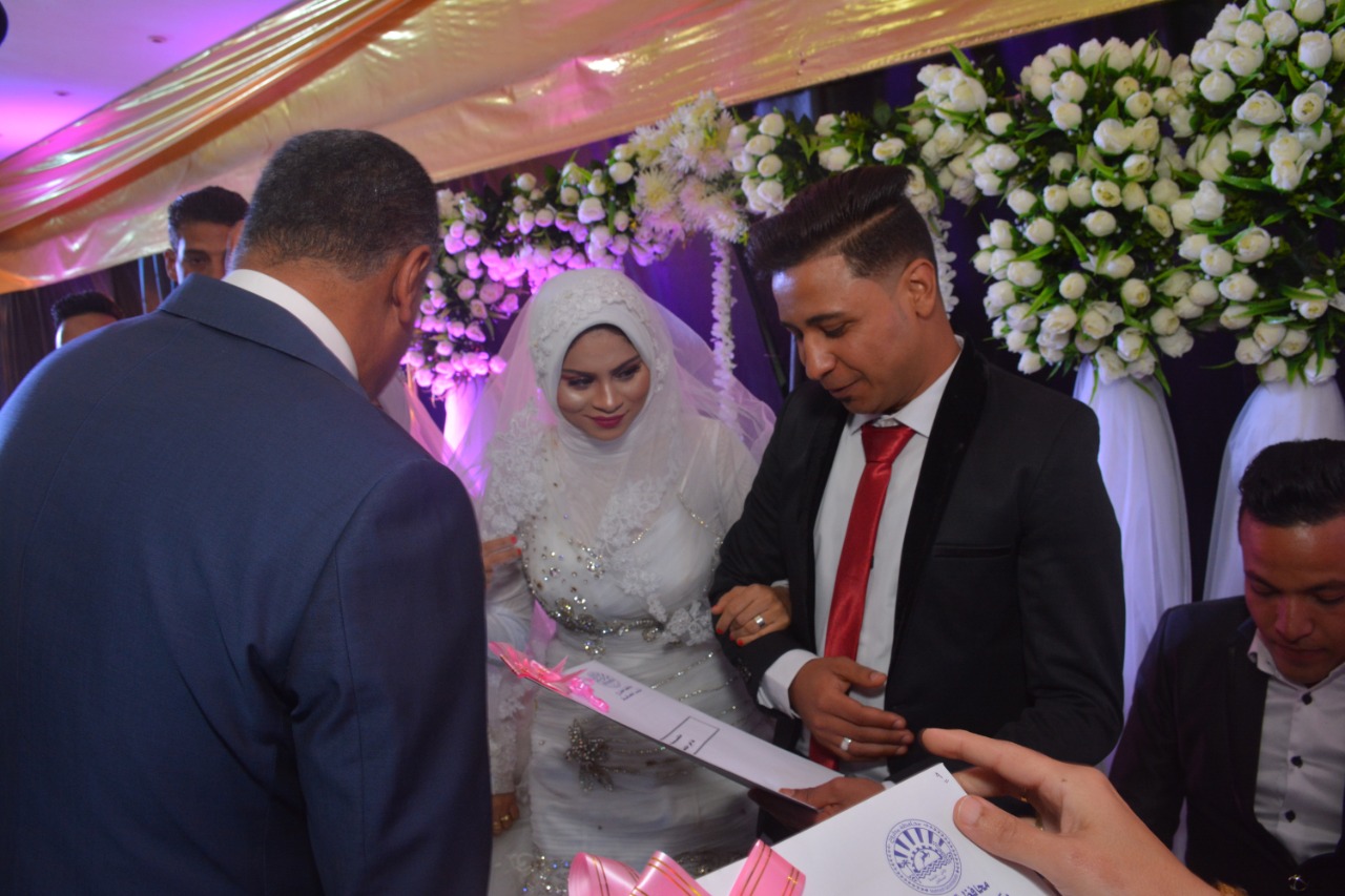 محافظة مطروح تنظم حفل الزفاف الجماعي السنوي (7)