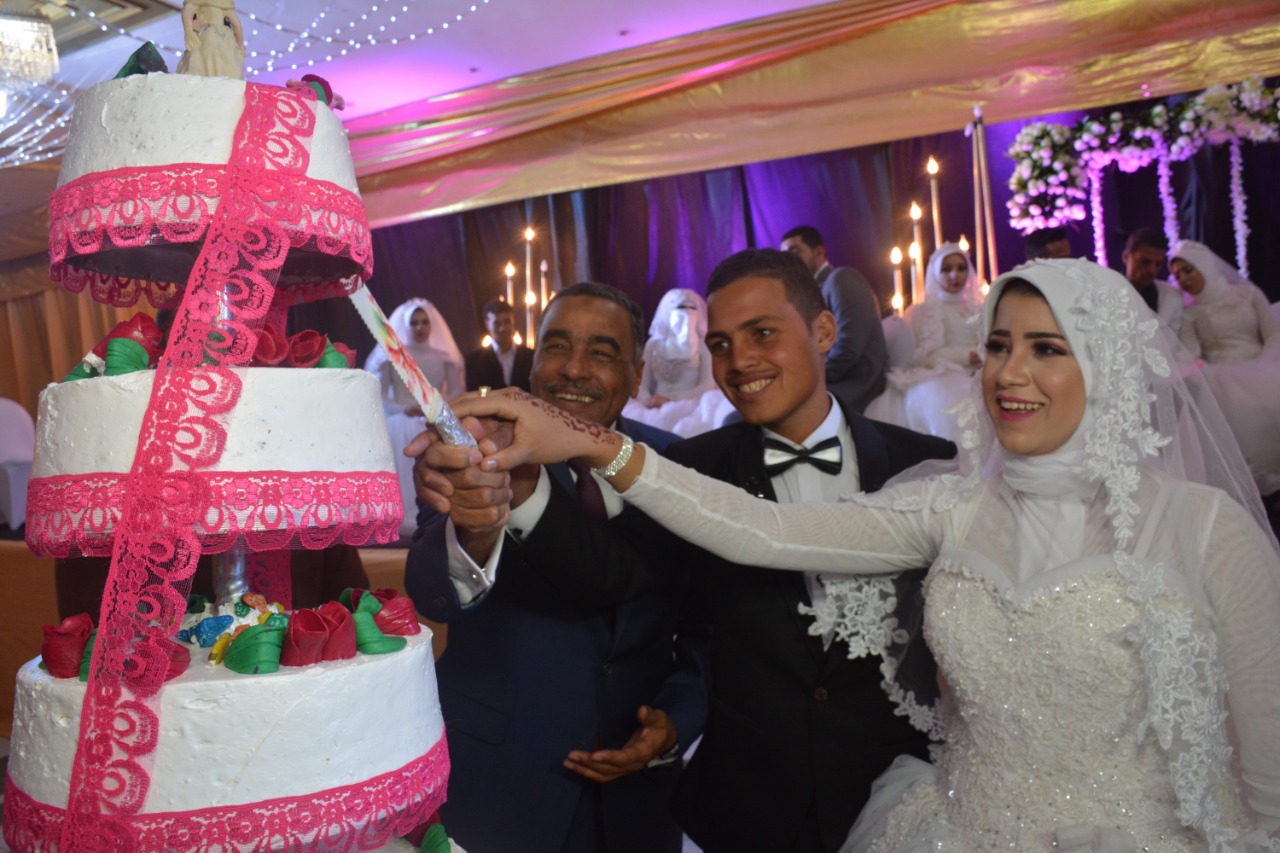 محافظة مطروح تنظم حفل الزفاف الجماعي السنوي (9)