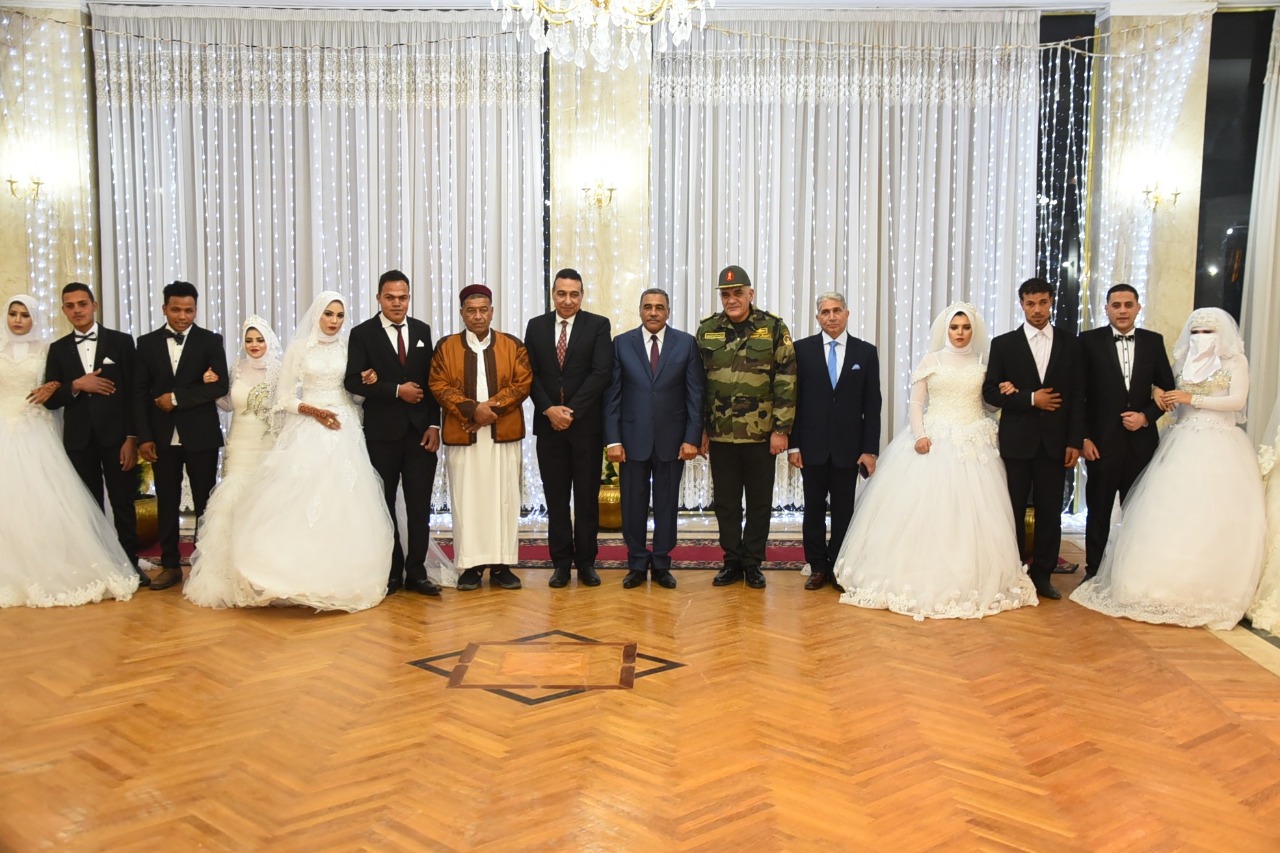 محافظة مطروح تنظم حفل الزفاف الجماعي السنوي (2)