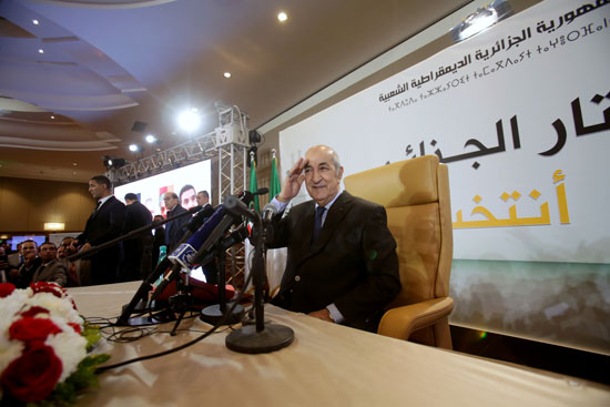 الرئيس الجزائرى المنتخب