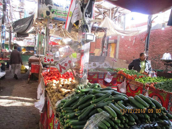 تعرف على أسعار الخضراوات اليوم بسوق الدهار فى الغردقة (2)