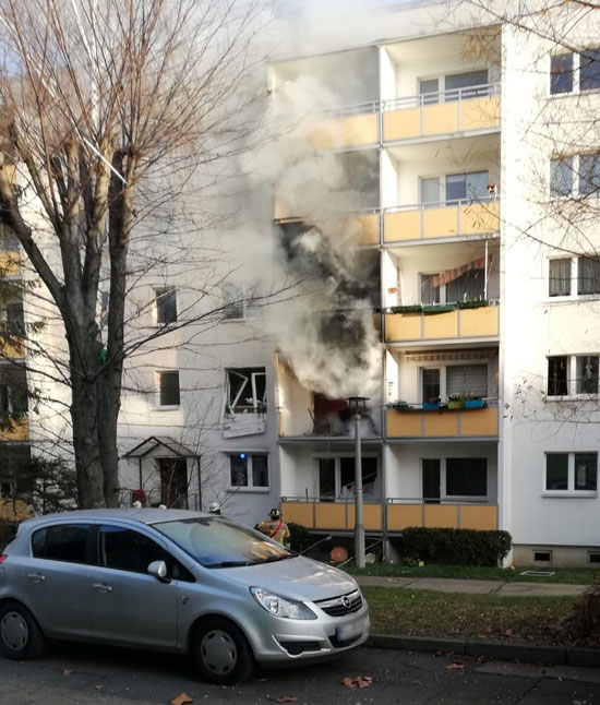 انفجار بأحد الوحدات السكنية فى ألمانيا