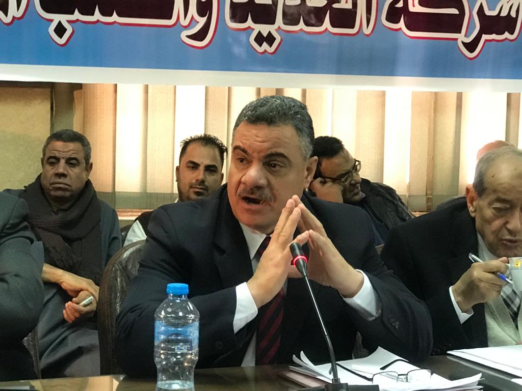 احمد الصاوى عضو مجلس ادارة شركة الحديد والصلب