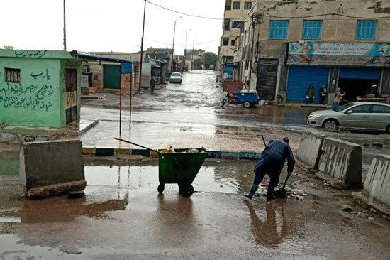 أمطار رعدية غزيرة بالإسكندرية (5)