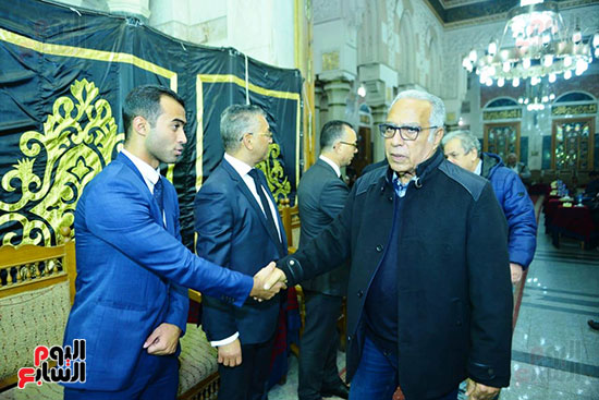 محمد العدل فى عزاء المخرج محسن حلمى محمد العدل فى عزاء المخرج محسن حلمى